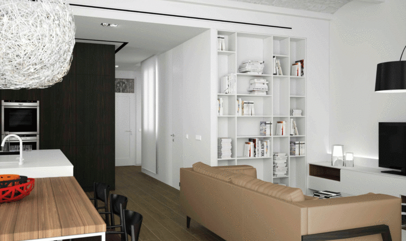 Suelo Radiante con pavimento parquet. Proyecto de Forma Interiorismo Castellón