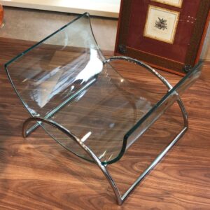 Revistero de cristal