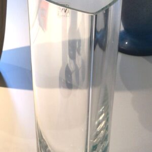 Jarrón cristal triángulo